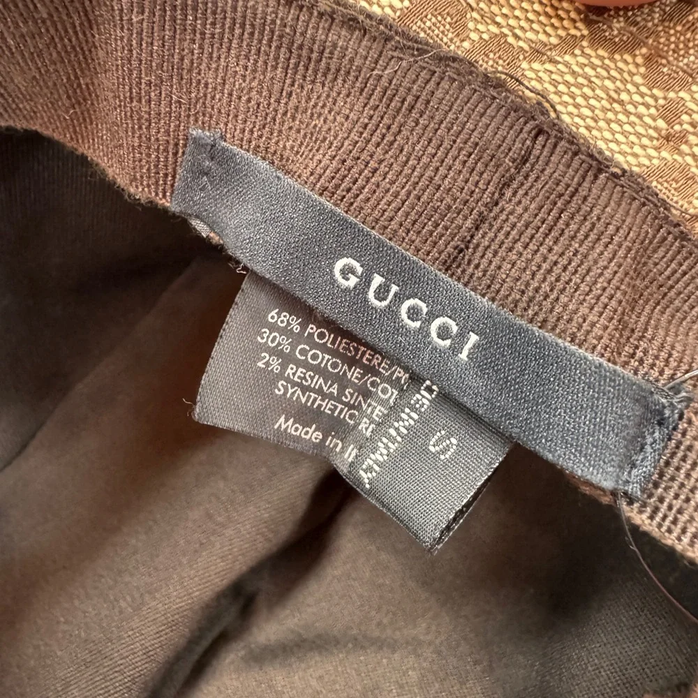 Gucci designer bucket